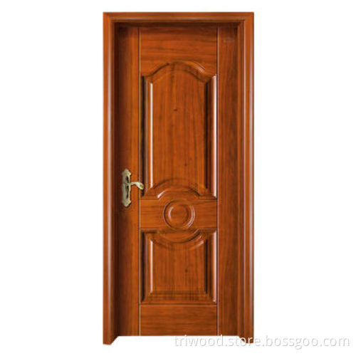 Interior Steel Wooden Door, with Wood Core and Natural Wood-like Painted Steel Panel